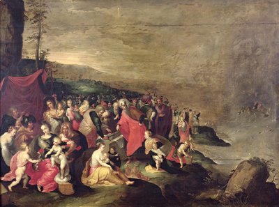 The Crossing of the Red Sea by Frans II Francken the Younger